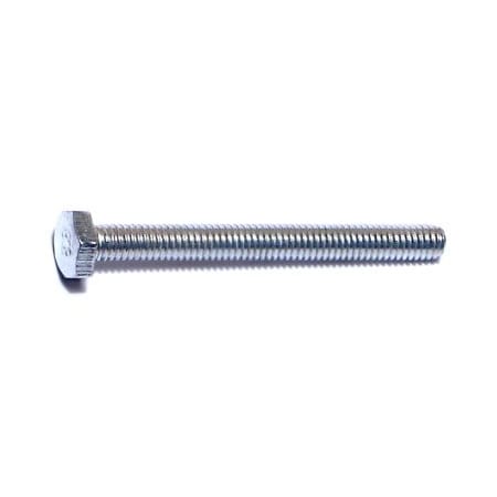 Midwest Fastener Class 8.8, M4-0.70 Hex Head Cap Screw, Zinc Plated Steel, 40 mm L, 50 PK 50405